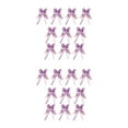 thumbnail image 3 of Guardoinrt 10 Pack Bow Pull Decor Multi-colors Festive Packing Hand-Pulled Flower Gold Light Purple 2Set, 3 of 6