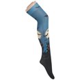 thumbnail image 1 of Calcetines de fiesta hasta la rodilla con estampado de Castillo de murciélago de Halloween para mujeres y niñas, medias de seda Fridja  nalpqowj15569, 1 of 5