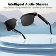 thumbnail image 6 of WIKCOVER Smart Glasses Bluetooth Audio Glasses for Men Women with Dual Stereo Speakers, Open Ear Music &HD Calling, 6 of 13