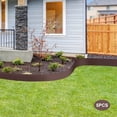 thumbnail image 6 of TFCFL 5"x39" 5PCS Garden Edging Border Steel Lawn Metal Landscape Edging Kit Brown New, 6 of 19