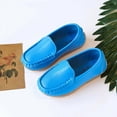 thumbnail image 6 of BLTIBY Toddler Baby Boys Girls Flat Shoes Non Skid Candy-Colored Slipper Sneaker Moccasins Infant Cute Comfy Solid Shoe Sky Blue 5.5-6Years, 6 of 9