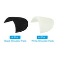 thumbnail image 3 of Uxcell 4 Pairs Shoulder Pads, Costume Shoulder Pads Small Breathable Sponge Pads 1cm Thick for Women Clothing Men, 3 of 6