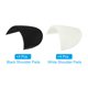 thumbnail image 3 of Uxcell 4 Pairs Shoulder Pads, Costume Shoulder Pads Small Breathable Sponge Pads 1cm Thick for Women Clothing Men, 3 of 6
