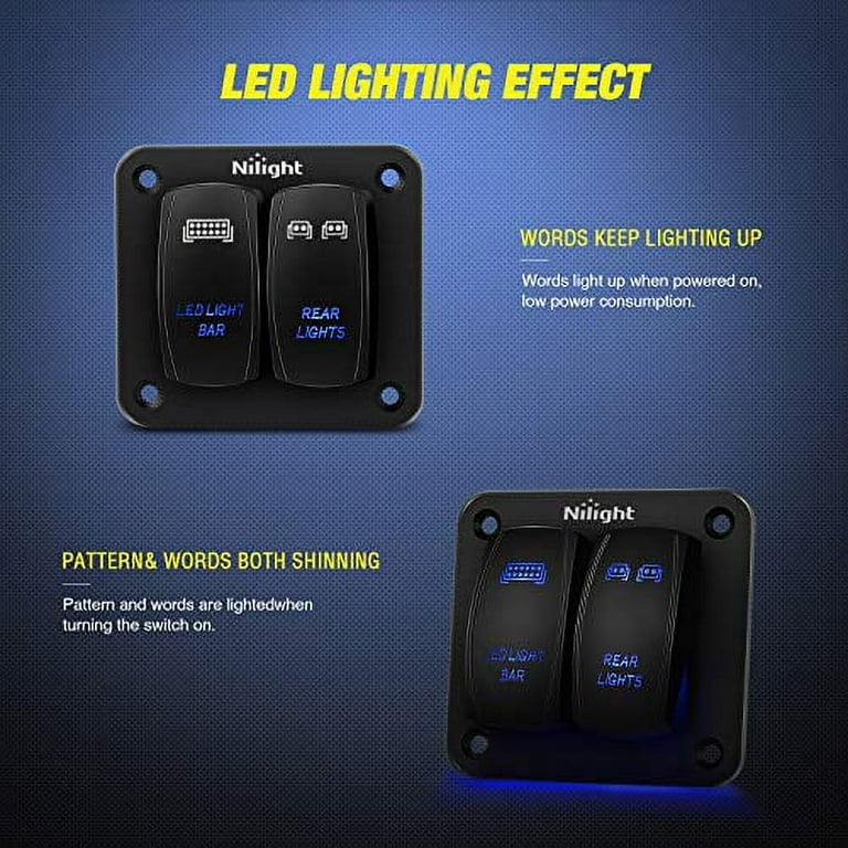 Led Light Bar Switch Panel Shelly Lighting