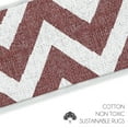 thumbnail image 5 of SussexHome Traverse Design 9" X 28" Stair Treads - 150 % Cotton Anti-Slip Carpet Strips for Indoor Stairs-Easy to Install Stair Treads with Double Adhesive Tape-Safe, Extra-Grip, 15-Pack-Maroon, 5 of 8