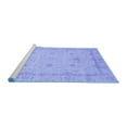 thumbnail image 2 of Ahgly Company Machine Washable Indoor Rectangle Oriental Blue Traditional Area Rugs, 8' x 12', 2 of 4