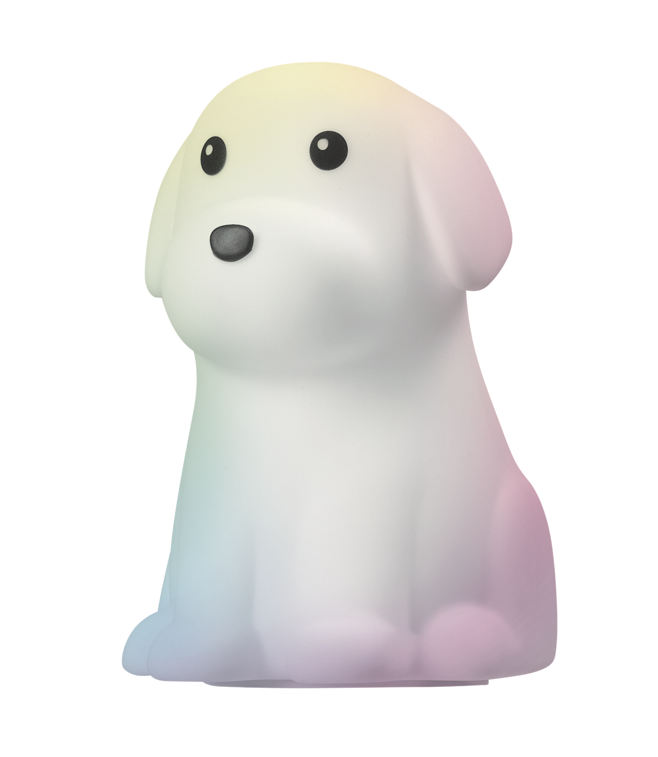 Globe Electric LED White Dog Night Light, Multicolor Silicone photo 1