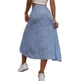 thumbnail image 4 of Sonducket Impreso larga dividida Columpio Estética Playa Vacaciones Mujer Adolescentes Primavera Verano Ropa Banquete Type7 NO7, 4 of 6