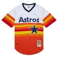 thumbnail image 2 of Men's Mitchell & Ness Jeff Bagwell White Houston Astros 2004 Cooperstown Collection Authentic Throwback Jersey, 2 of 5