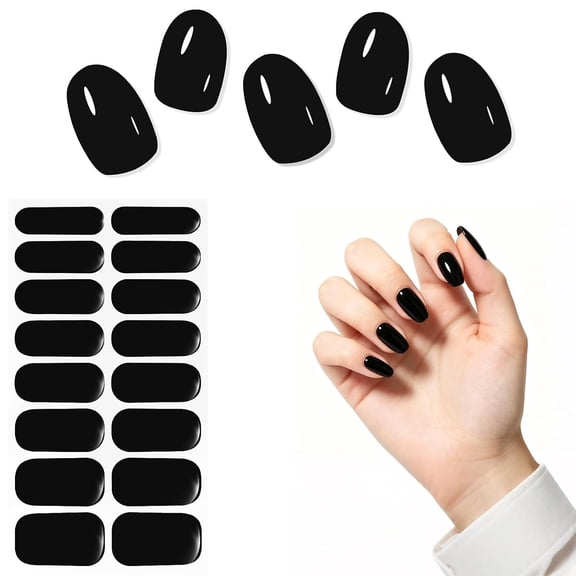 RAGUPEL Semi Cured Gel Nail Strips,Stylish Gel Stickers,Diy Nail Art Wraps|Gel Nail Strips Adorn Fingertips for Trips,Gatherings&Festivals. Trendy Nail Art,Choose Direct Use Or Uv Curing As Needed