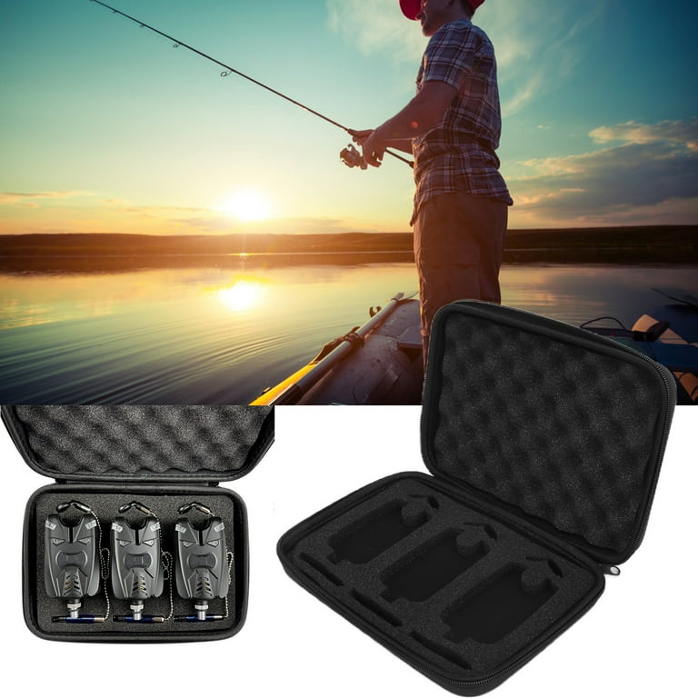 Fishing Alarm Tool Box Durable Portable Fishing Bite Alert Storage Case for  Fishing Enthusiast Outdoors 