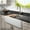 White, variant on Houzer Aspire 33 in White Fireclay Apron Front Farmhouse 50/50 Double Bowl Workstation Sink with Accessories - PTW-3320SD WH