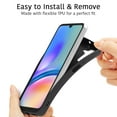 thumbnail image 7 of CoverON For Samsung Galaxy A05s Case, Flexible Slim Lightweight TPU Minimal Phone Cover, Black, 7 of 7