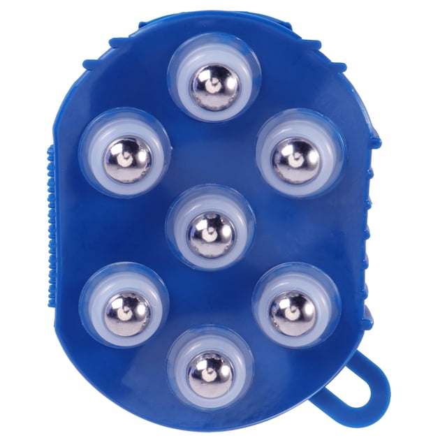 unbranded Cepillo Masajeador Manual Con Rodillos Para Masaje De Espalda Y Cepillo Anticelulitis Para