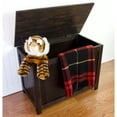 thumbnail image 4 of Eccostyle Solid Bamboo Storage Chest Bench - Brushed Brown, 4 of 6