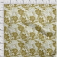 thumbnail image 4 of oneOone Viscose Jersey Olive Green Fabric Asian Floral Sewing Material Print Fabric By The Yard 60 Inch Wide, 4 of 4