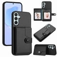 thumbnail image 2 of FOXDOCK Case for SAMSUNG Galaxy M15 RFID-Blocking Card Holder - Stylish Button Closure Design, 2 of 4