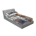 thumbnail image 2 of Ambesonne Rustic Fitted Sheet & Pillow Sham Set, Italian Town Street, Twin, Multicolor, 2 of 2