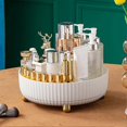 thumbnail image 2 of Makeup Perfume Storage Rack Durable Rotating Shelf Organizer Boxes For Bathroom Bedroom Organizer, 2 of 5