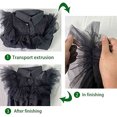 thumbnail image 5 of Black Dress for Girls Kids Halloween Movie Cosplay Costume Outfit, 5 of 9