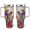 Hummingbird Gifts, variant on Avocado Tumbler 40 oz Tumbler with Handle and Straw Lid Leak Proof - Birthday Gifts for Women Travel Coffee Mug Insulated for Hot Cold Ice - Avocado Gifts for Women Mom Mothers Day