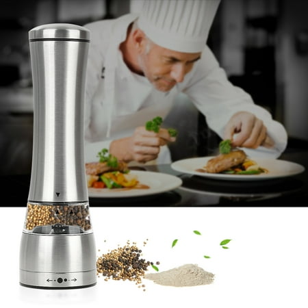 Mill Manual - Salt and Pepper Grinder Set of 1/ Set of 2 - oobest Manual Pepper Mill and Salt Mill Shakers With Adjustable Coarseness - Salt and Pepper Shakers- Spice Grinder
