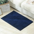 thumbnail image 2 of Original Luxury Chenille Bath Rug Mat,Coarse Wool bathroom floor mat, Machine Washable 20x32 Inch Shaggy Rugs, Soft and Absorbent,Large Non-Slip Carpet Mats for Bathroom, Tub, Shower, 2 of 4