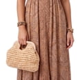 thumbnail image 3 of Spencer Straw Clutch Bag Crossbody Bag for Women Summer Satchel Purse Fashion Woven Top Hanlde Handbags for Beach Vacation, 3 of 8