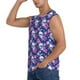 thumbnail image 3 of Balery Skull Flower Camisetas sin mangas para hombre, absorbe la humedad y protege contra el mal olor.-Medium, 3 of 7