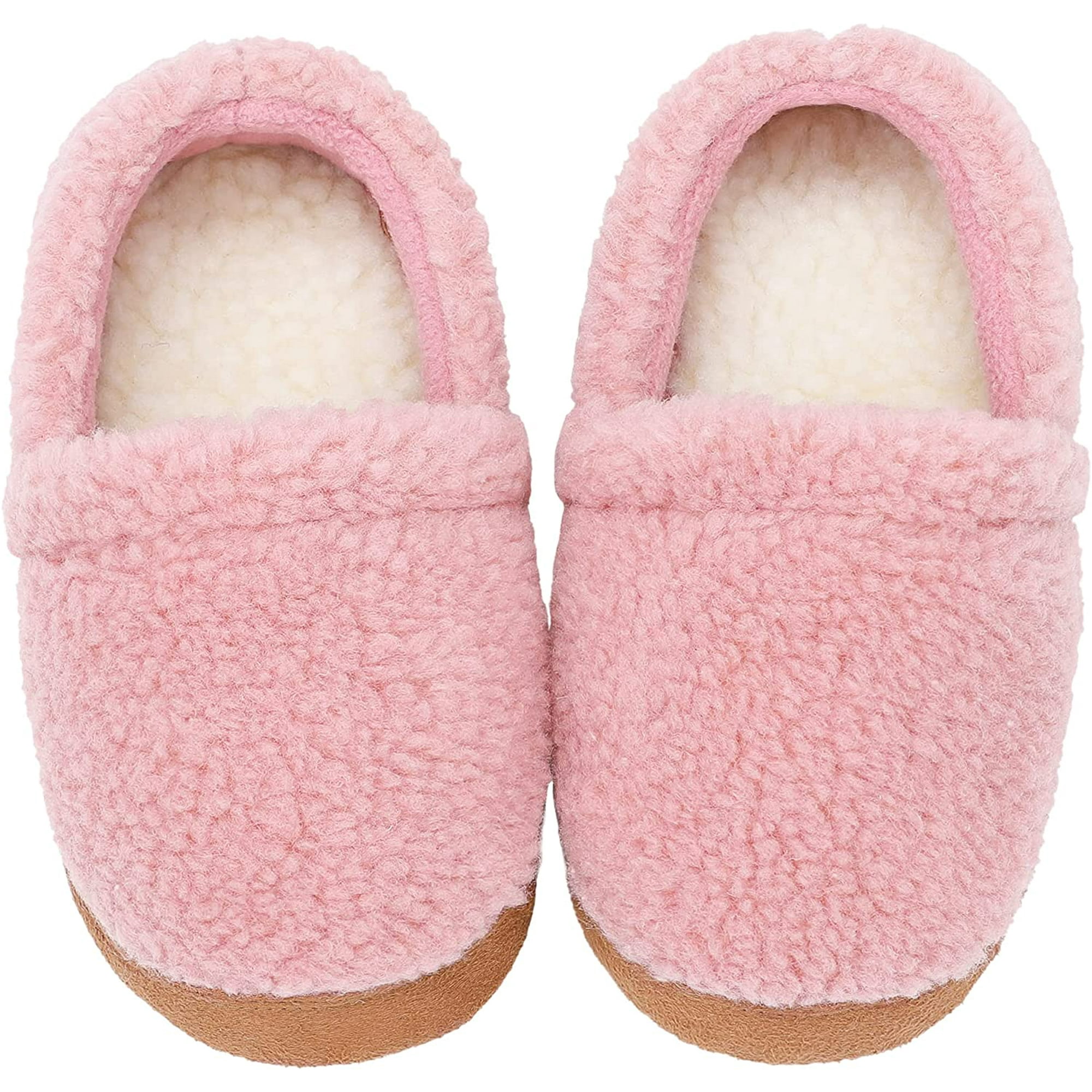 Girls sheepskin slippers discount