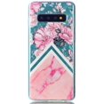 thumbnail image 3 of for Galaxy S10 Plus Marble Case Clear TPU Flower Floral Pattern Clear Design Case for Samsung Galaxy S10 Plus Case Transparent Ultra Thin TPU Shockproof Case for Galaxy S10 Plus Marble, 3 of 7