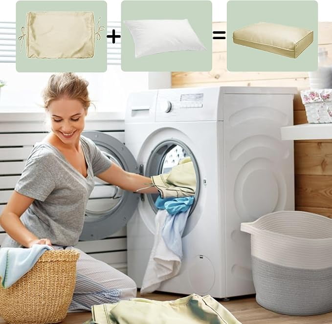 YLLN 14-Piece Sofa Cushion Set, 4in Thick Replacement Cushions For Outdoor Furniture, Water-Resistant Patio Outdoor Sectional Cushions, For 6-Seat Sectional Patio Conversation
