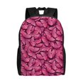 thumbnail image 1 of Balery Pink Butterfly Mochila - Mochila Estilosa y Duradera para Laptop de 15 Pulgadas con Tela Oxford Impermeable, 1 of 8