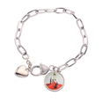 thumbnail image 1 of Pulsera de cadena Unbranded belleza clásica joyería encanto moda 7,5 pulgadas, 1 of 3