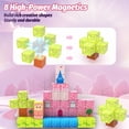thumbnail image 5 of Bloques Magneticos CEMECER Princess Magnetic Blocks 48 piezas cubos de 1 pulgada, 5 of 5