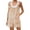 Khaki, variant on Women's Casual Summer Cotton Linen Rompers Overalls Jumpsuit Shorts Plus Size Clothing Button Hemp Suspender Shorts Jumpsuit with Pockets