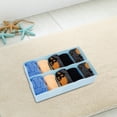 thumbnail image 2 of FAGINEY Plastic Drawer Organizer Bra Underwear Socks Cube Basket With 5 Grids, Socks Storage Box, Drawer Separator, 2 of 7