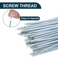 thumbnail image 4 of Unique Bargains Bicycle Spoke Bike Wheel Spokes Nipple 1 Set 13G 45 Steel Galvanized Silver Tone-100mm, 4 of 7