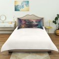 thumbnail image 6 of JSTEL Dog Nebula Satin Pillowcase Queen Size Pillow Cases Envelope Closure Bed Pillow Cover, 20 x 30 inch, 6 of 9