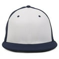 thumbnail image 2 of Outdoor Cap CAGE25 Black Anti-Glare Undervisor-White/Navy/Navy-XS/S, 2 of 4