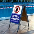 thumbnail image 3 of Swim At Your Own Risk Pool Sign Vintage for Swimming Pool Beach Decor Safety, 3 of 7