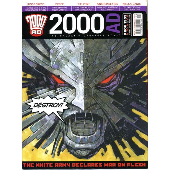 2000 A.D. #1595 VF ; Fleetway Quality Comic Book