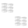 thumbnail image 2 of Recipiente hermético para alimentos Bewildely Tapa hermética Blanco lechoso 6 piezas 2Conjunto, 2 of 6