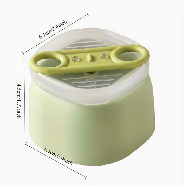 Silicone Square Ice Cube Tray - Easy Release, Large Capacity Ice Maker for Whiskey, Cocktails, and Snow Cones, Stackable & Dishwasher Safe