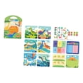 thumbnail image 4 of Libro de pintura de agua Libros de actividades de agua Juego de enseñanza Ayuda Motor Habilidad Motor Juguesa Reutilizable Juguete Educativo para dinosaurio, 4 of 9