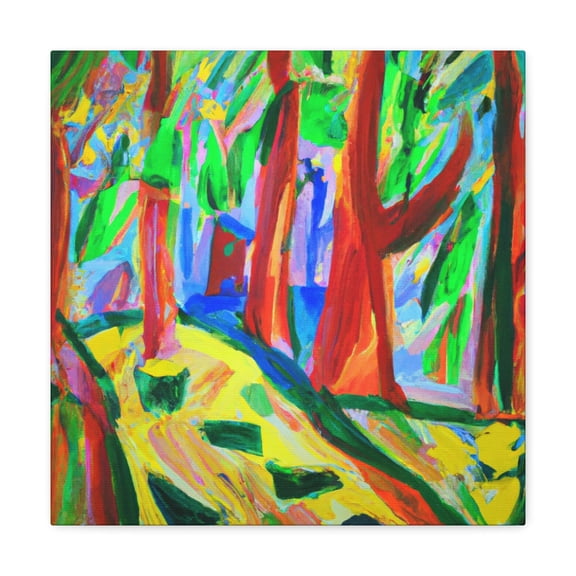 Enchanted Forest Dreaming - Canvas
