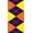 4I: Purple/Orange/Yellow, variant on Golf Knickers Colorful Knee High Argyle Cotton Socks For Men Women and Youth - SSSS: Black/Yellow/Royal - Mens