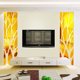 thumbnail image 2 of Injueey Espejo pegatinas de pared cartel tridimensional decoración del hogar espejo acrílico restaurante superficie arte fondo Decoración del hogar Dorado 135x37cm Injueey HA074985-06, 2 of 6