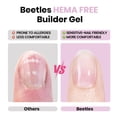 thumbnail image 2 of Gel Constructor Beetles Libre de HEMA 8 en 1, Morado Jelly 15 ml, 2 of 8