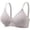 Gray, variant on ATENAR Womens Bras,Wireless Bras for Women,Bras for Women,Stretch Fabric,Breathable,Solid,Nylon,Spandex,Black,M